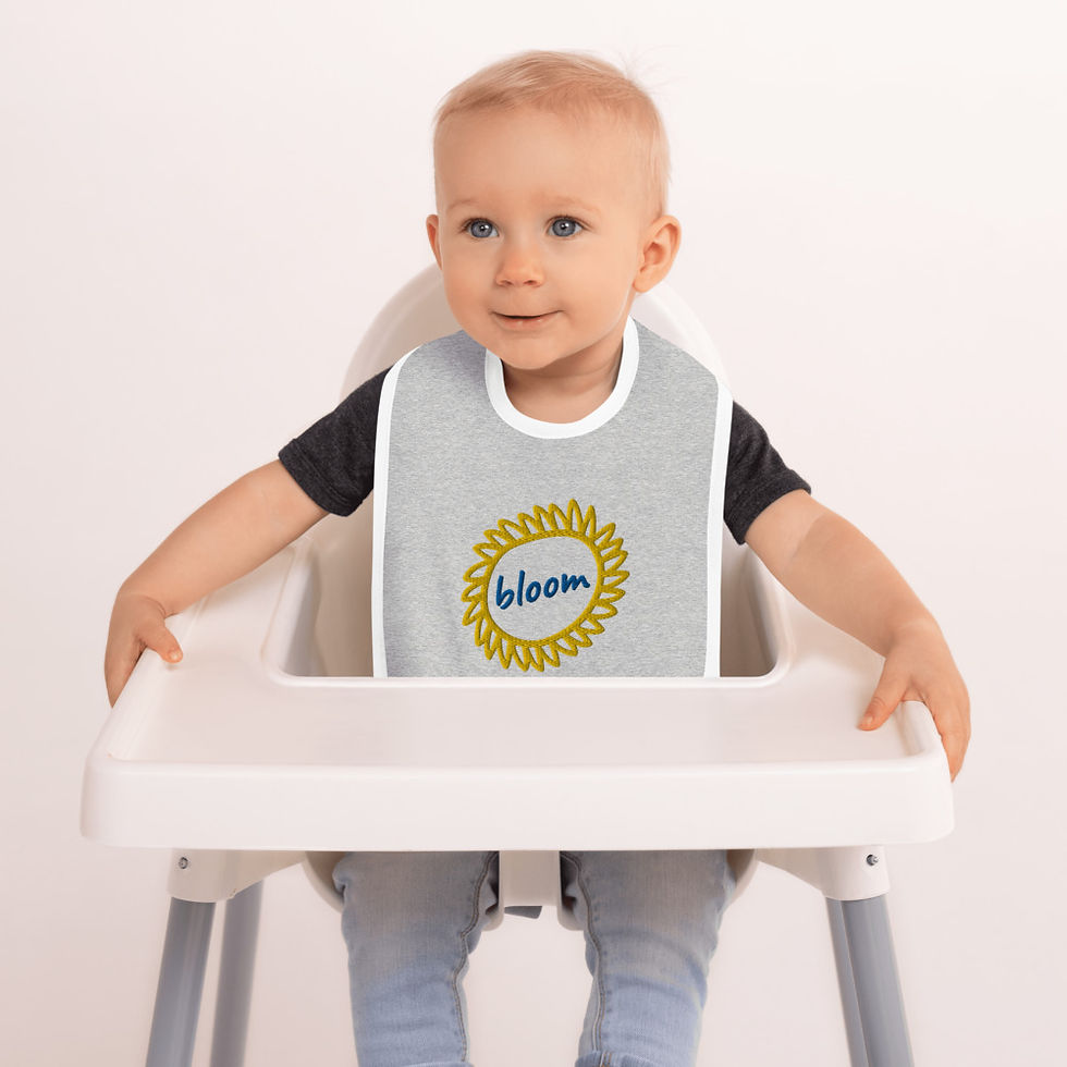 Thumbnail: Embroidered Baby Bib