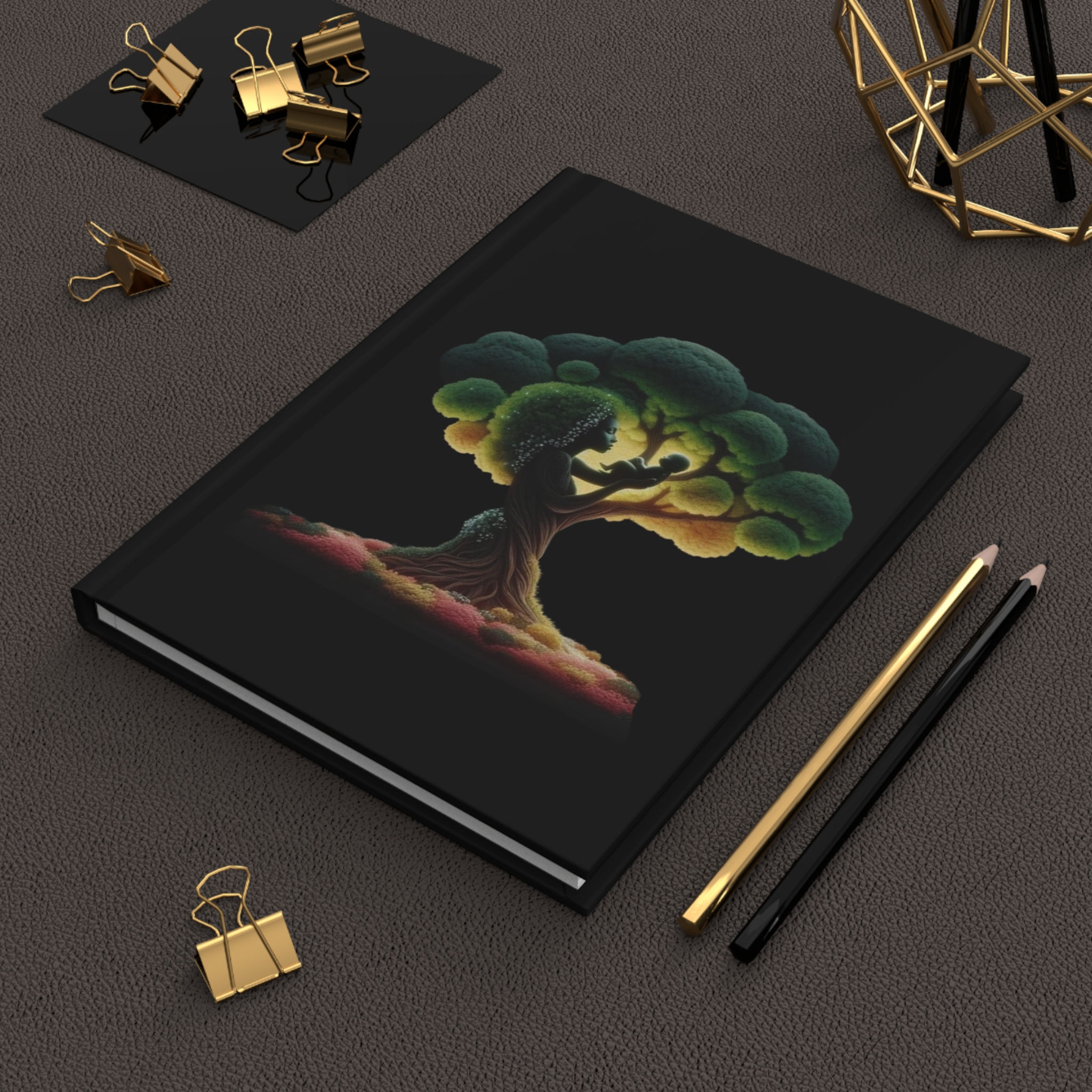 Mother & Child Hardcover Journal