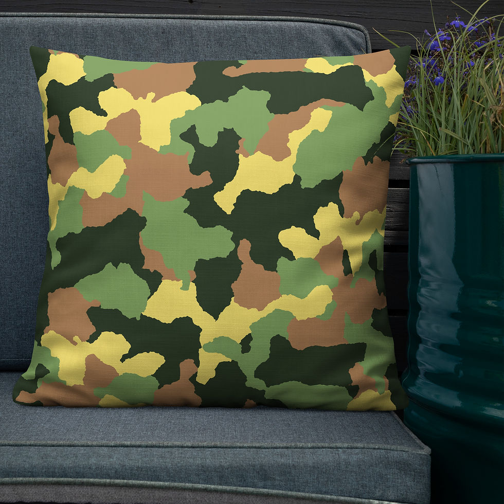Thumbnail: Camouflage Premium Pillow