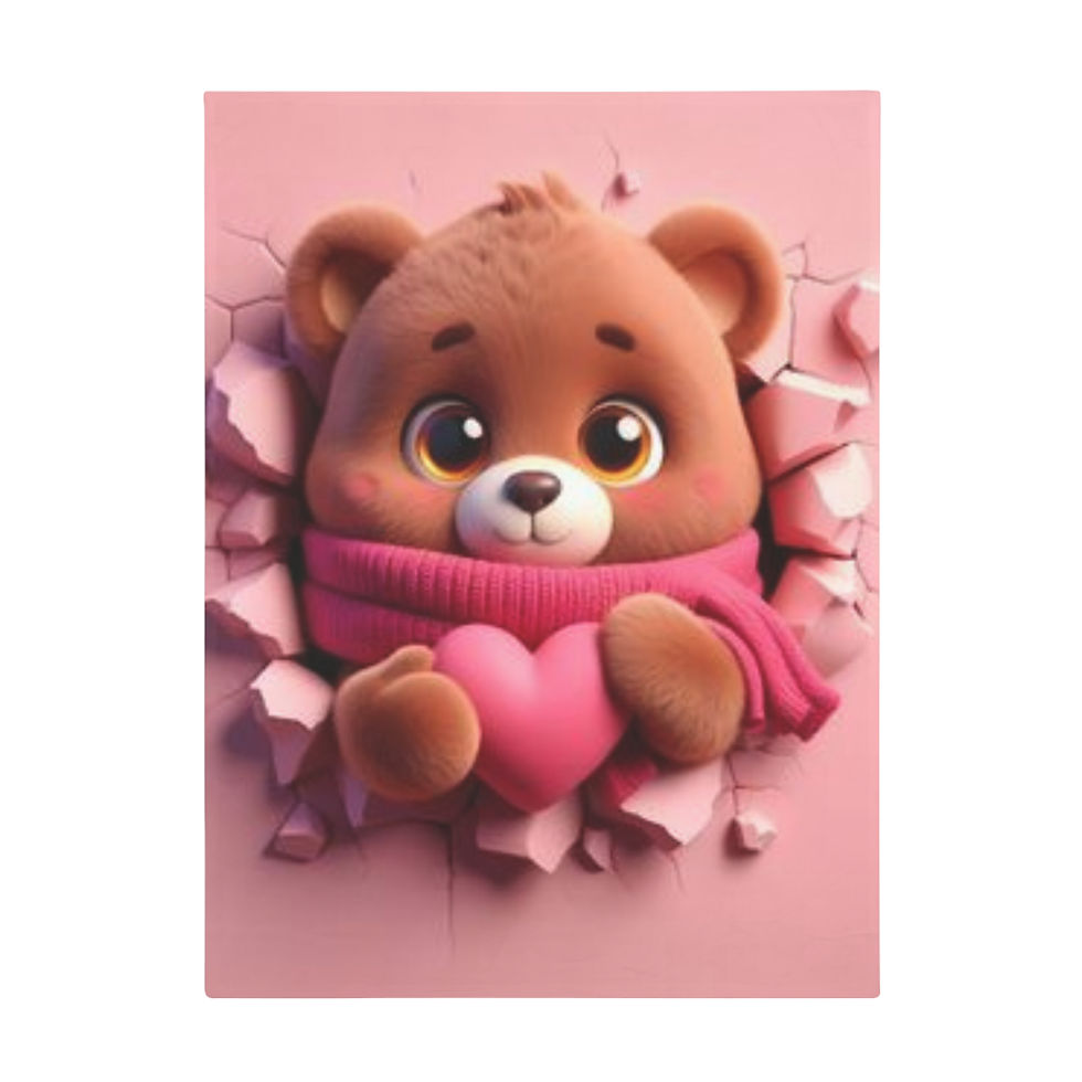 Thumbnail: Cute Bear Throw Blanket 
