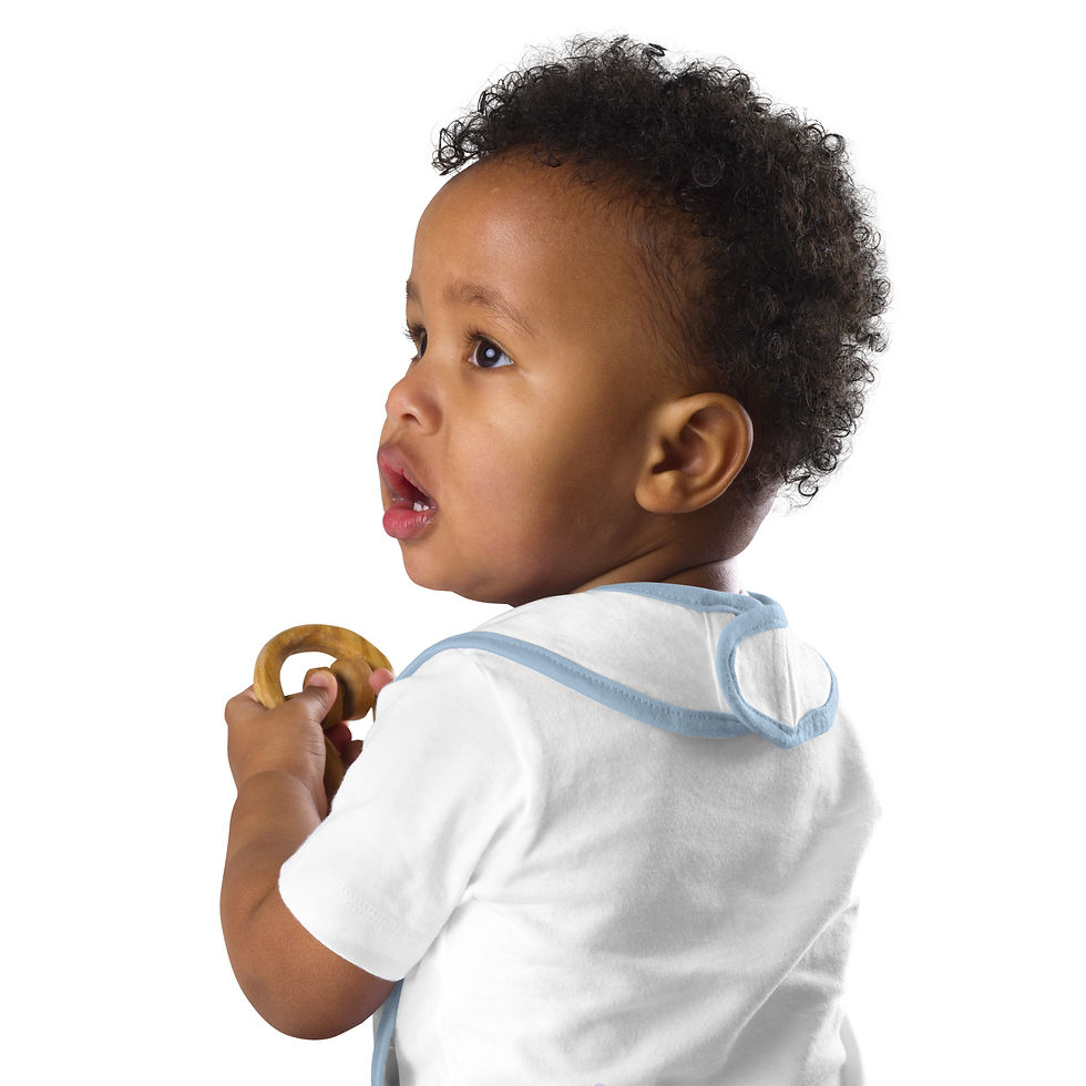 Thumbnail: Embroidered Baby Bib