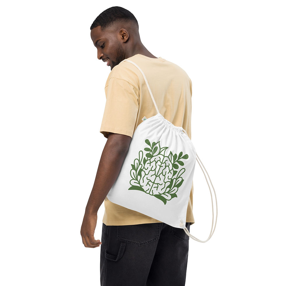 Thumbnail: Mental Growth Drawstring Backpack