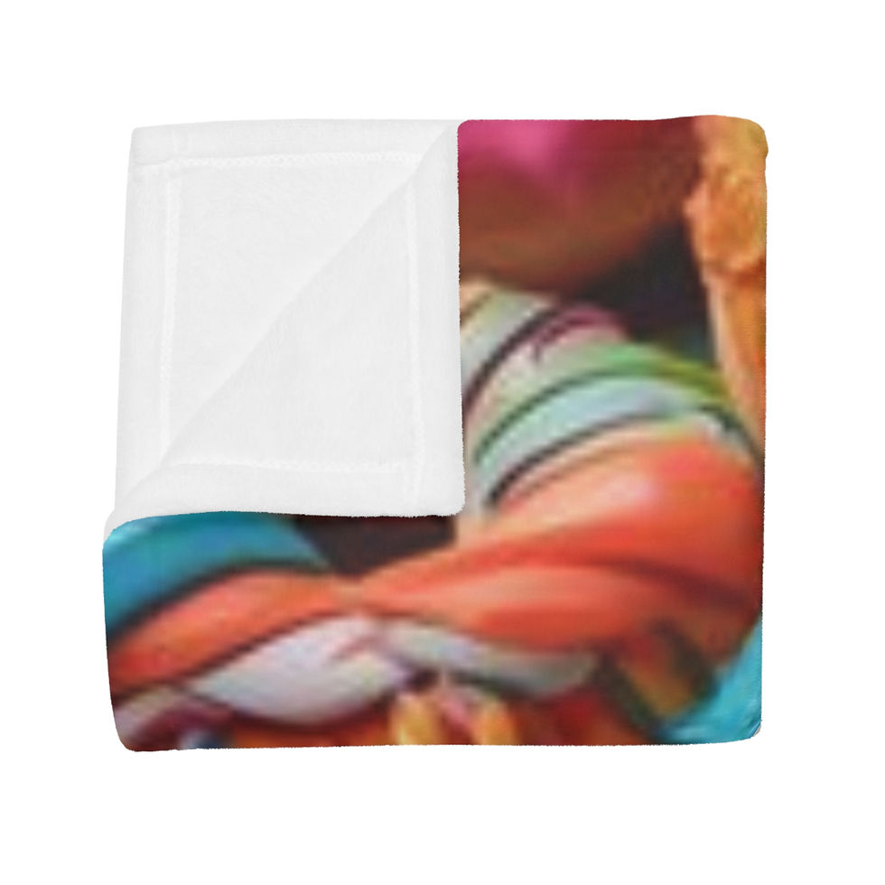 Thumbnail: Donut Monsters Throw Blanket
