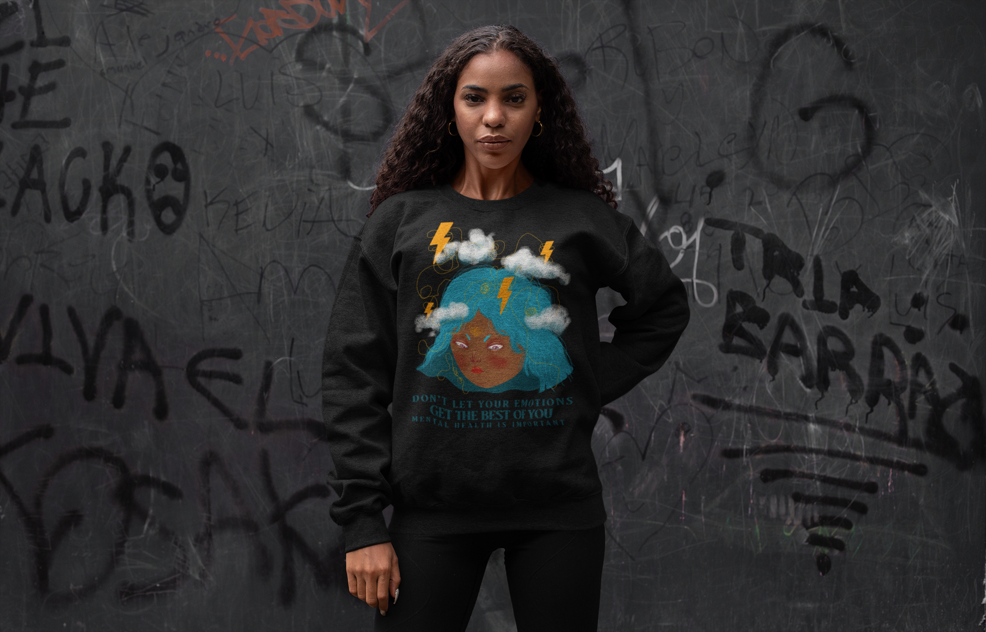 Mental Health Is Important Sweatshirt