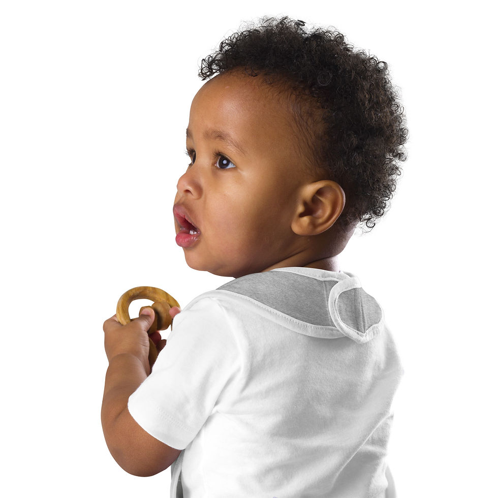 Thumbnail: Embroidered Baby Bib