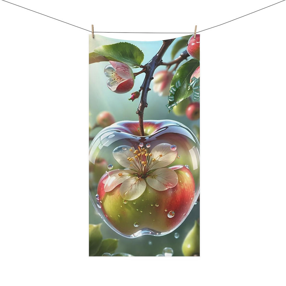 Thumbnail: Apple Blossom Bath Towel 