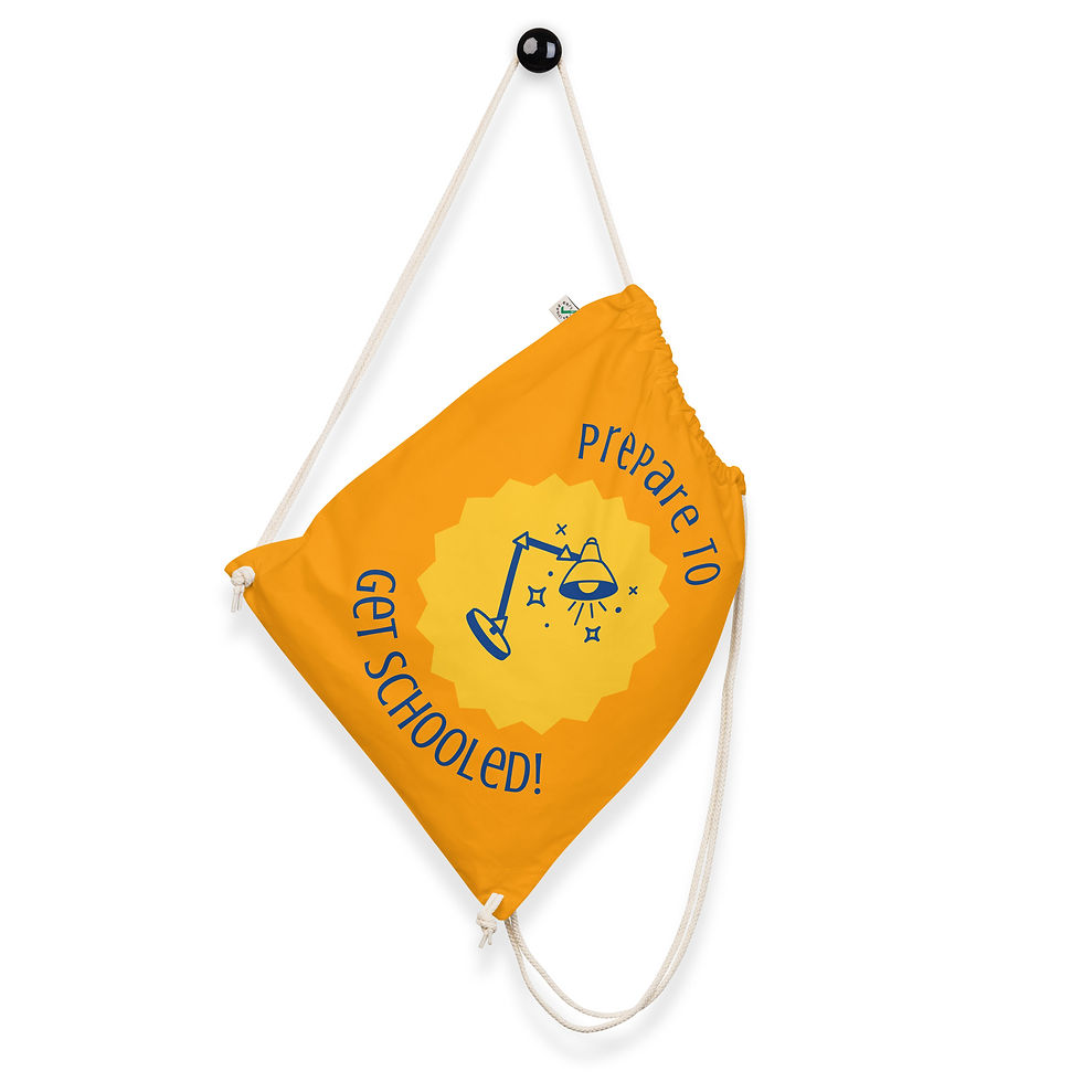 Thumbnail: Get Schooled Drawstring Bag
