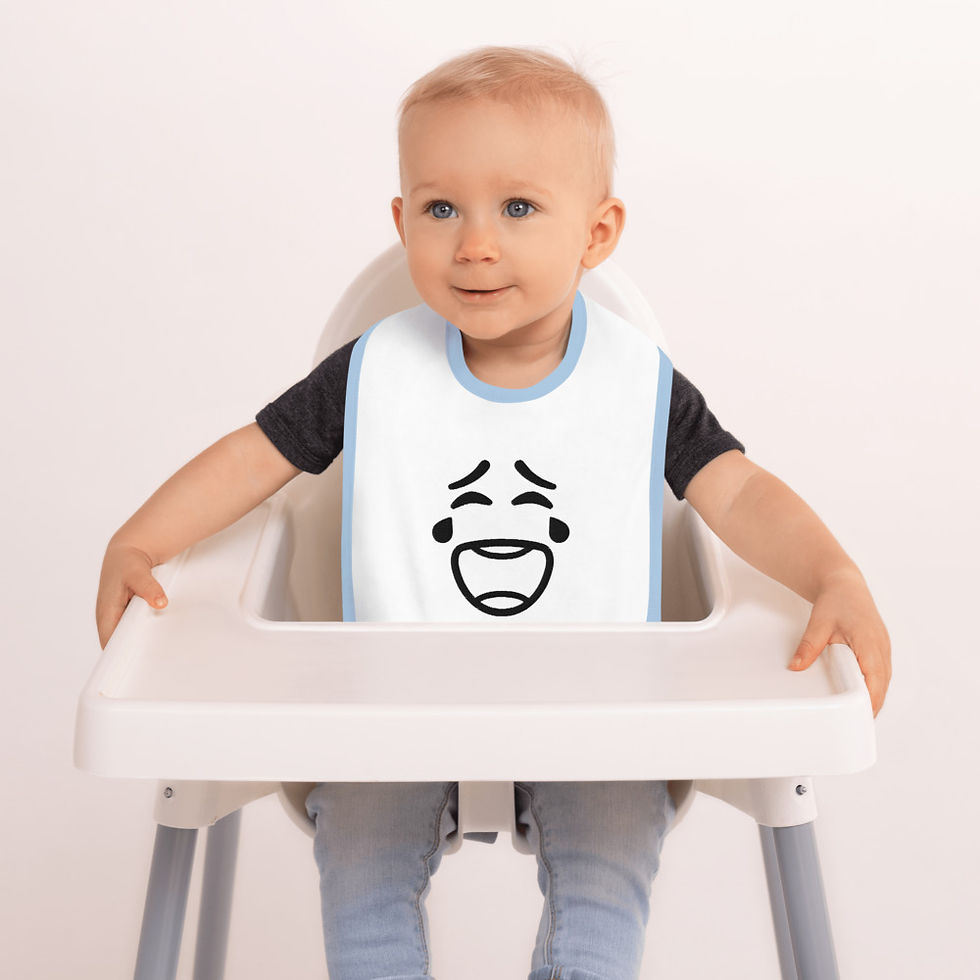 Thumbnail: Embroidered Baby Bib