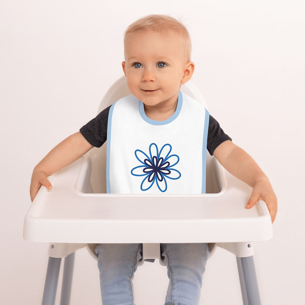 Thumbnail: Embroidered Baby Bib