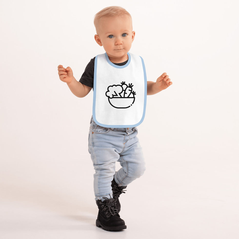 Thumbnail: Embroidered Baby Bib