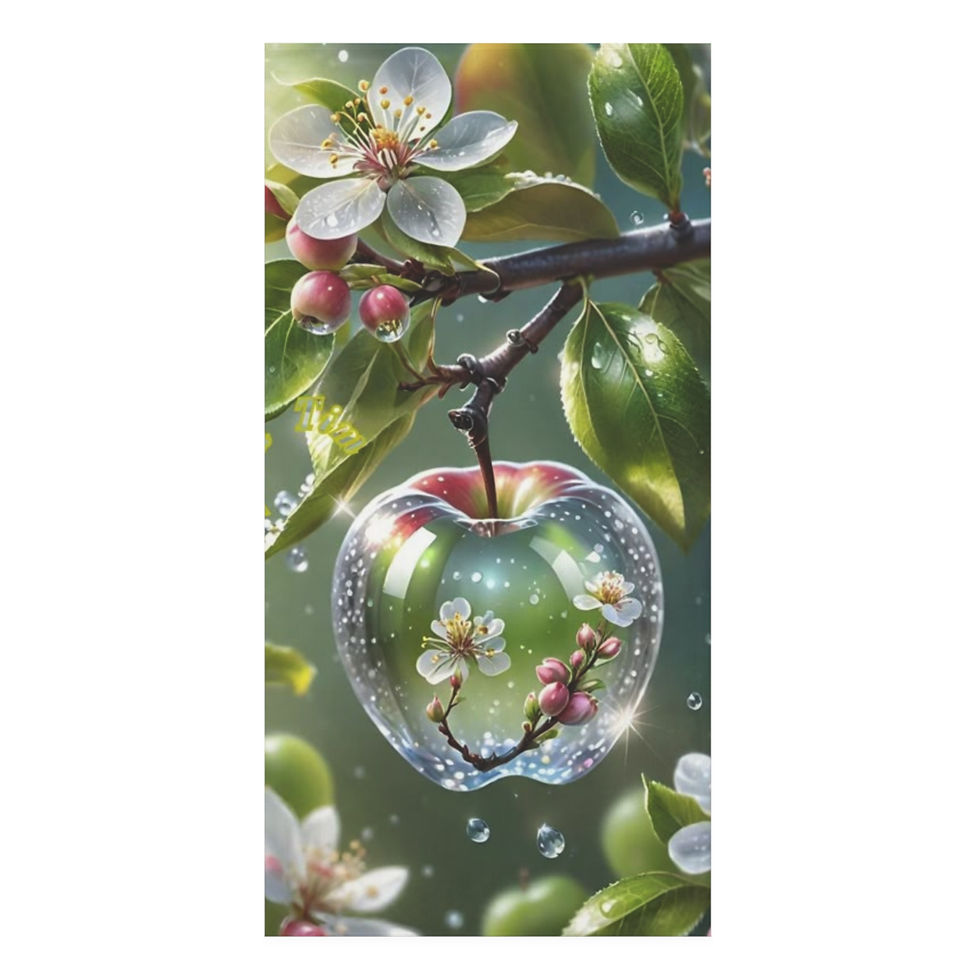 Thumbnail: Blossom Paradise Mink-Cotton Towel 