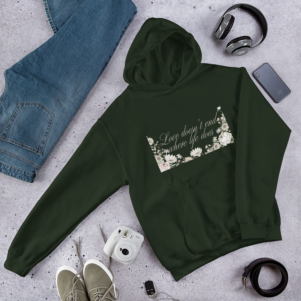 Thumbnail: Love Doesn't End Hoodie