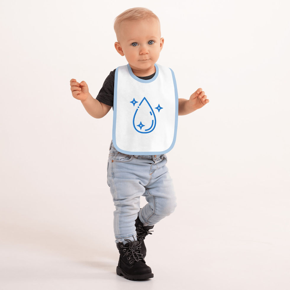 Thumbnail: Embroidered Baby Bib