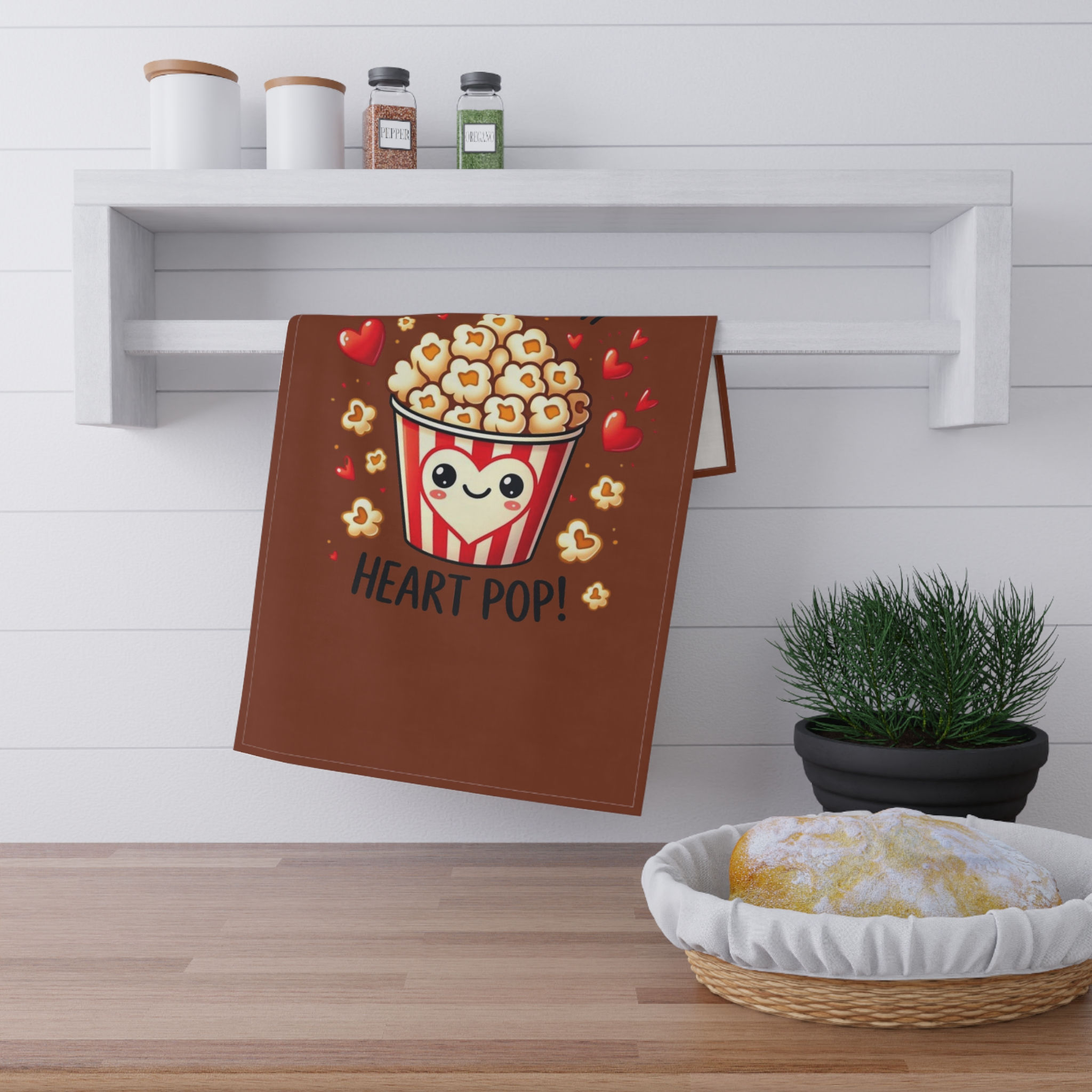 You Make My Heart Pop Tea Towel