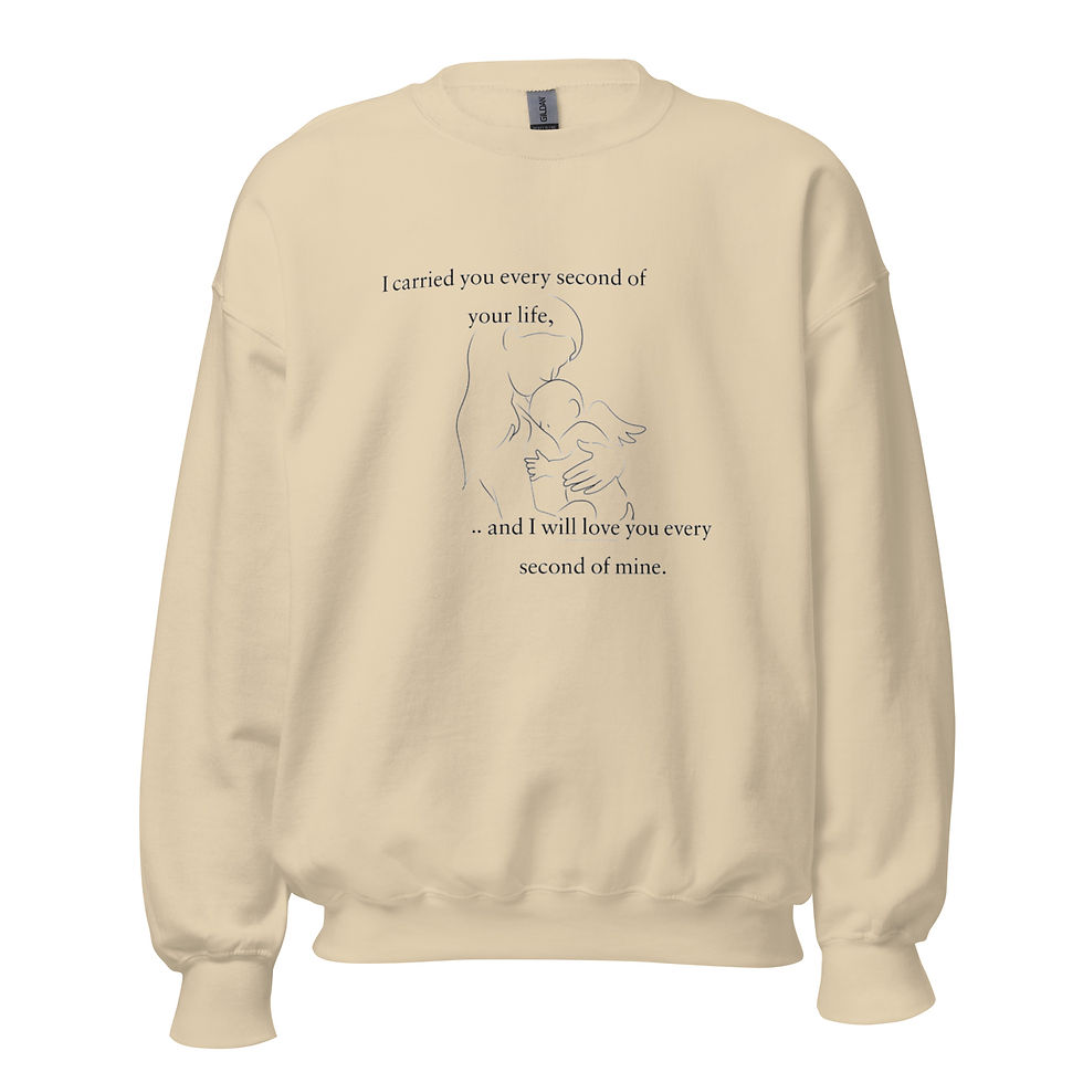 Thumbnail: I carried you every second Sweatshirt