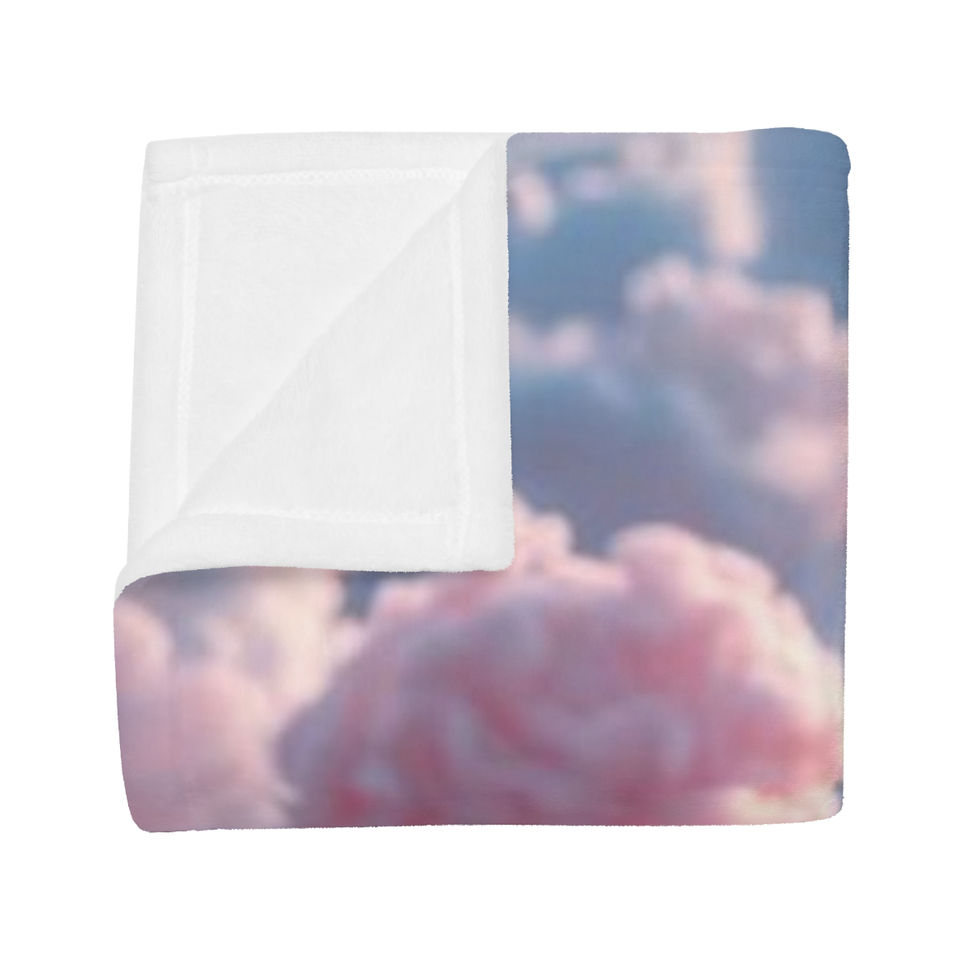 Thumbnail: Cloudy Love Throw Blanket
