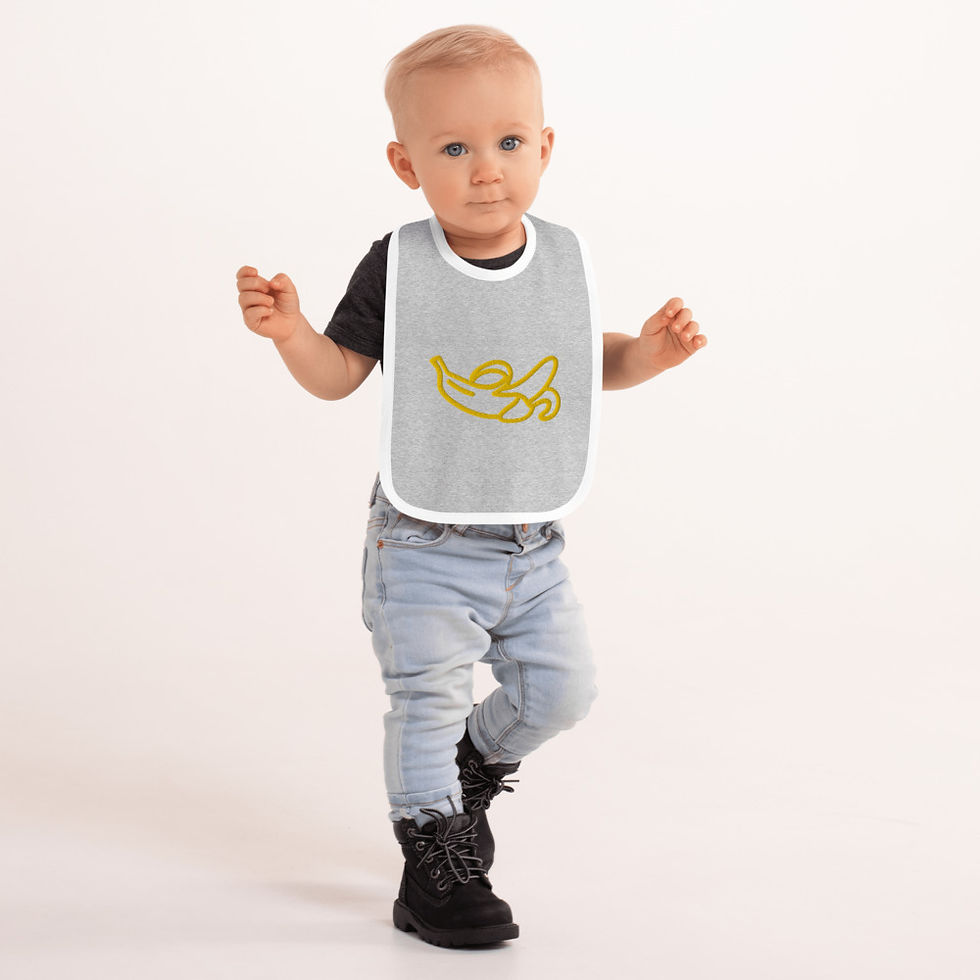 Thumbnail: Embroidered Baby Bib
