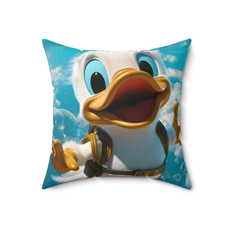 Thumbnail: Adventurous Duck Pillow 