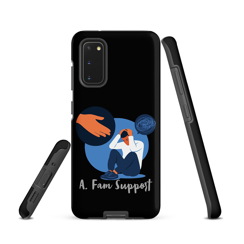Thumbnail: His A. Fam Support Tough case for Samsung®