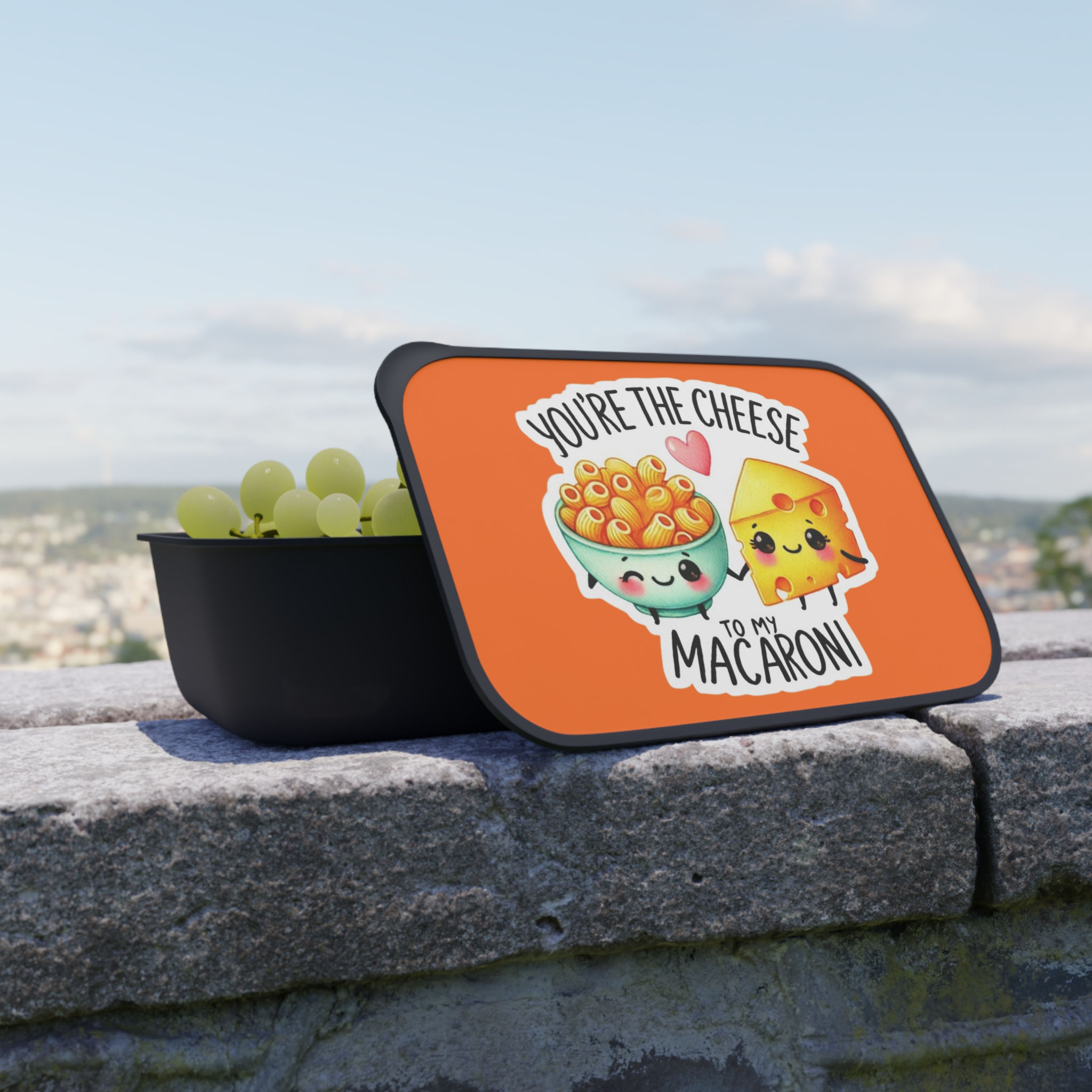 You're the Cheese to My Macaroni Bento Box
