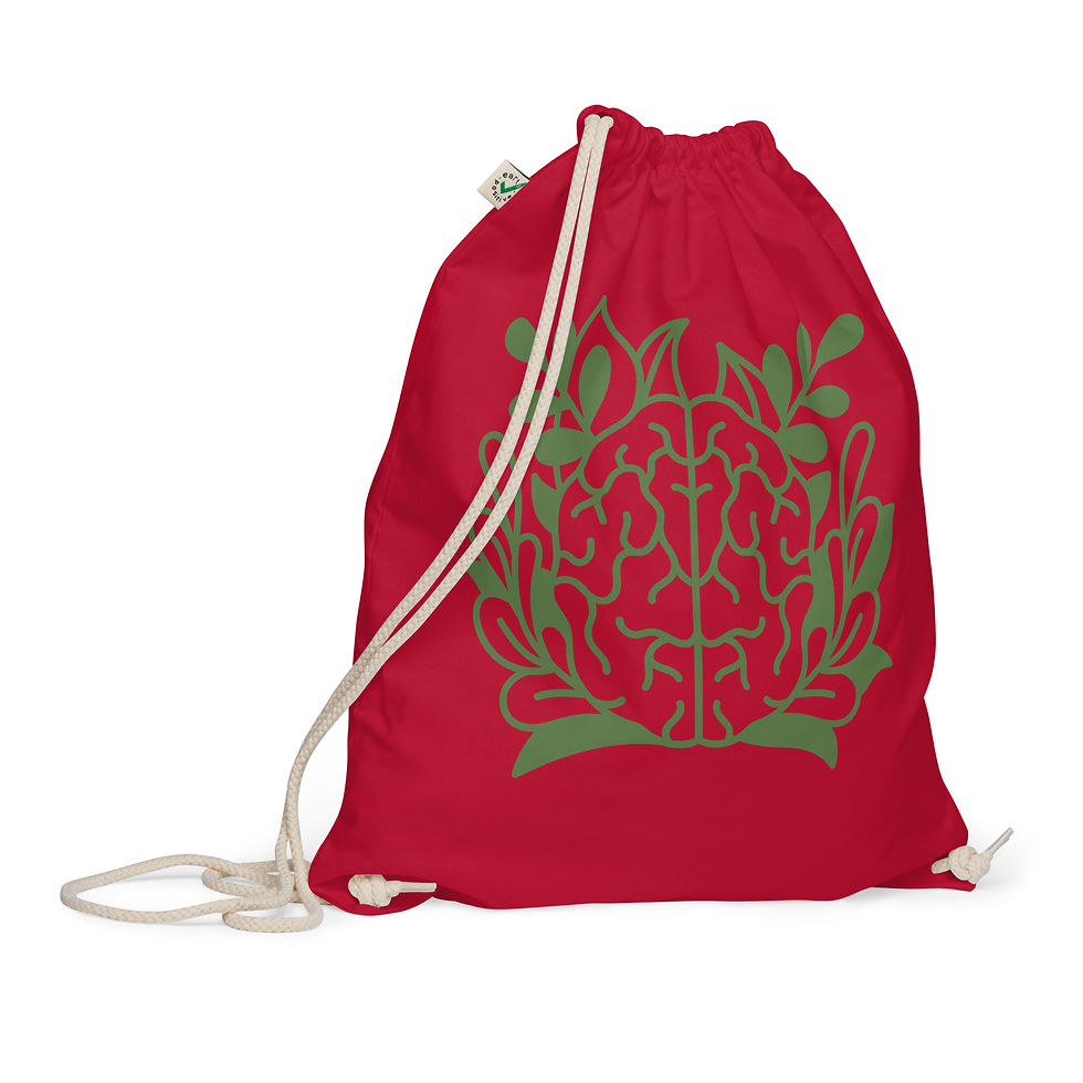 Thumbnail: Mental Growth Drawstring Backpack