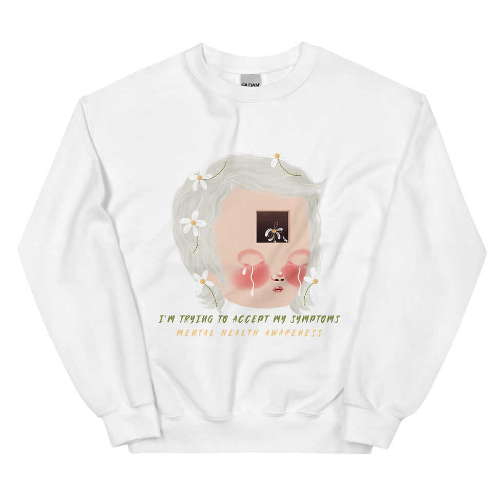 Thumbnail: I'm Trying To Accept My Symptoms Sweatshirt