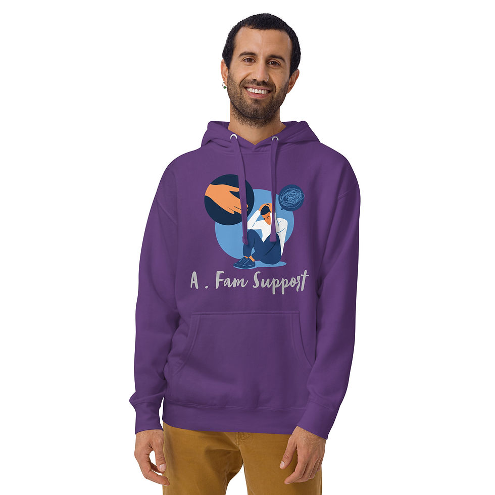 Thumbnail: His A. Fam Support Hoodie