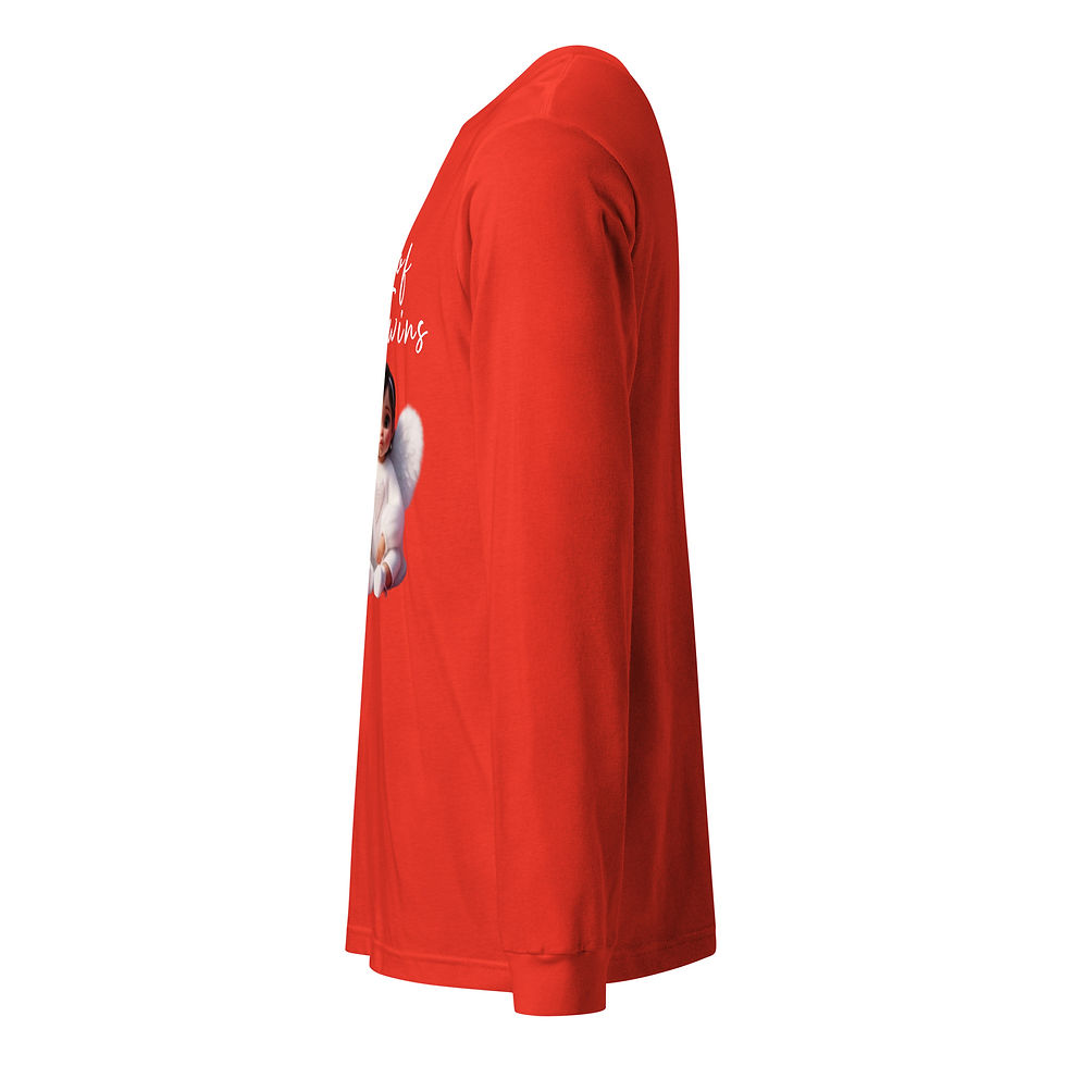 Thumbnail: Mother Of Angel Twins Long Sleeve Tee