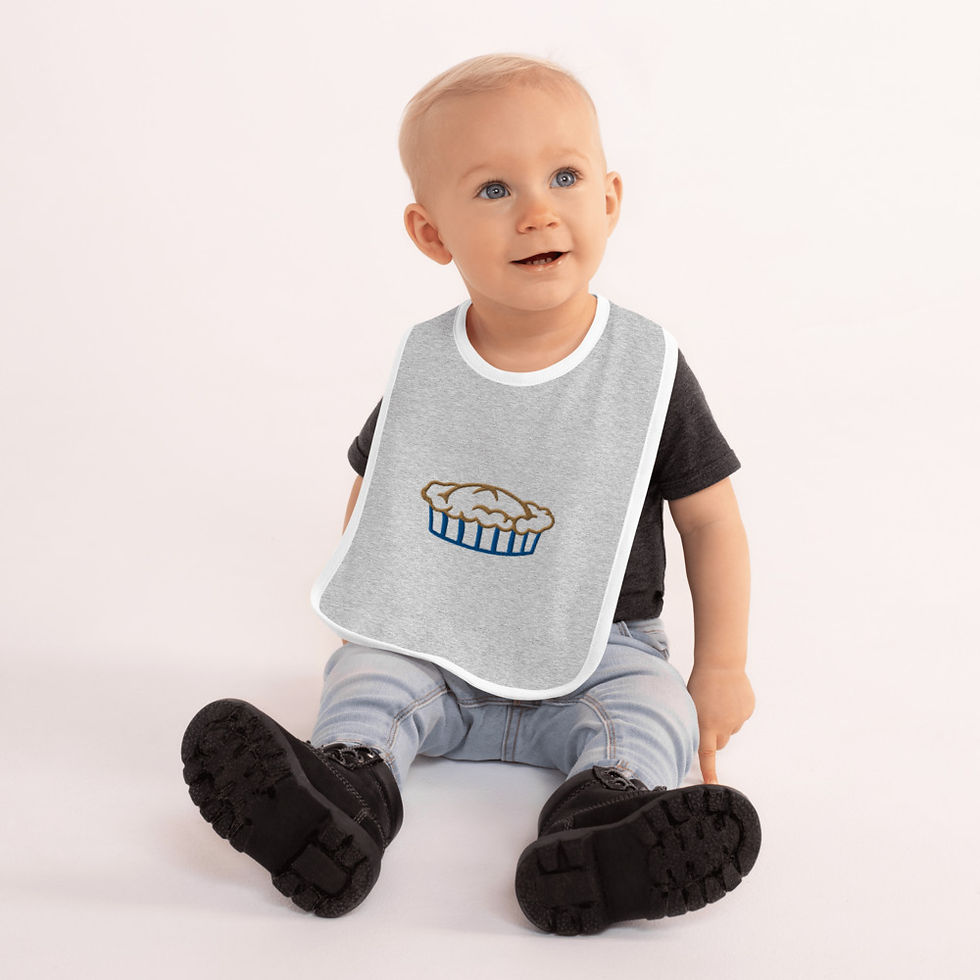 Thumbnail: Embroidered Baby Bib