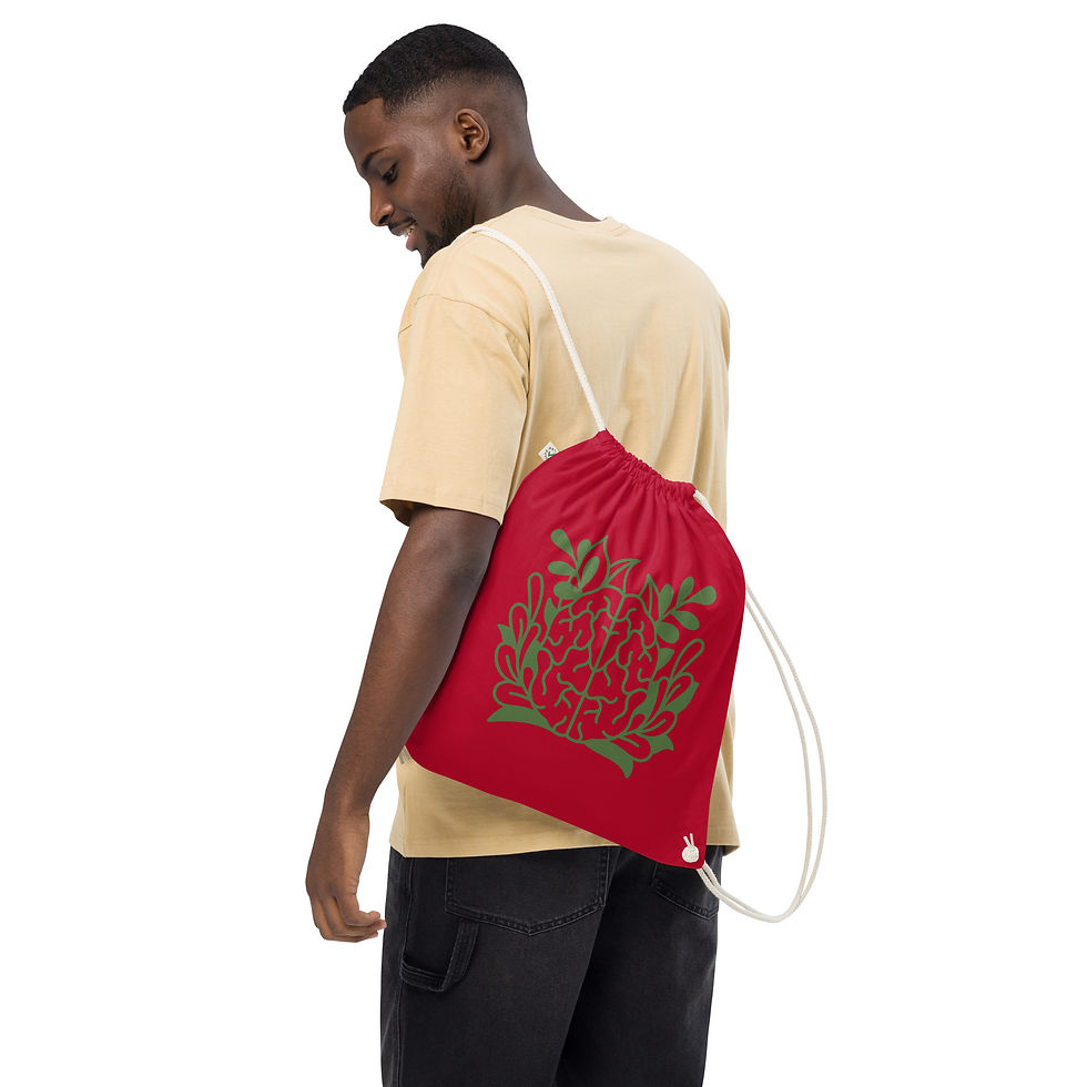 Thumbnail: Mental Growth Drawstring Backpack