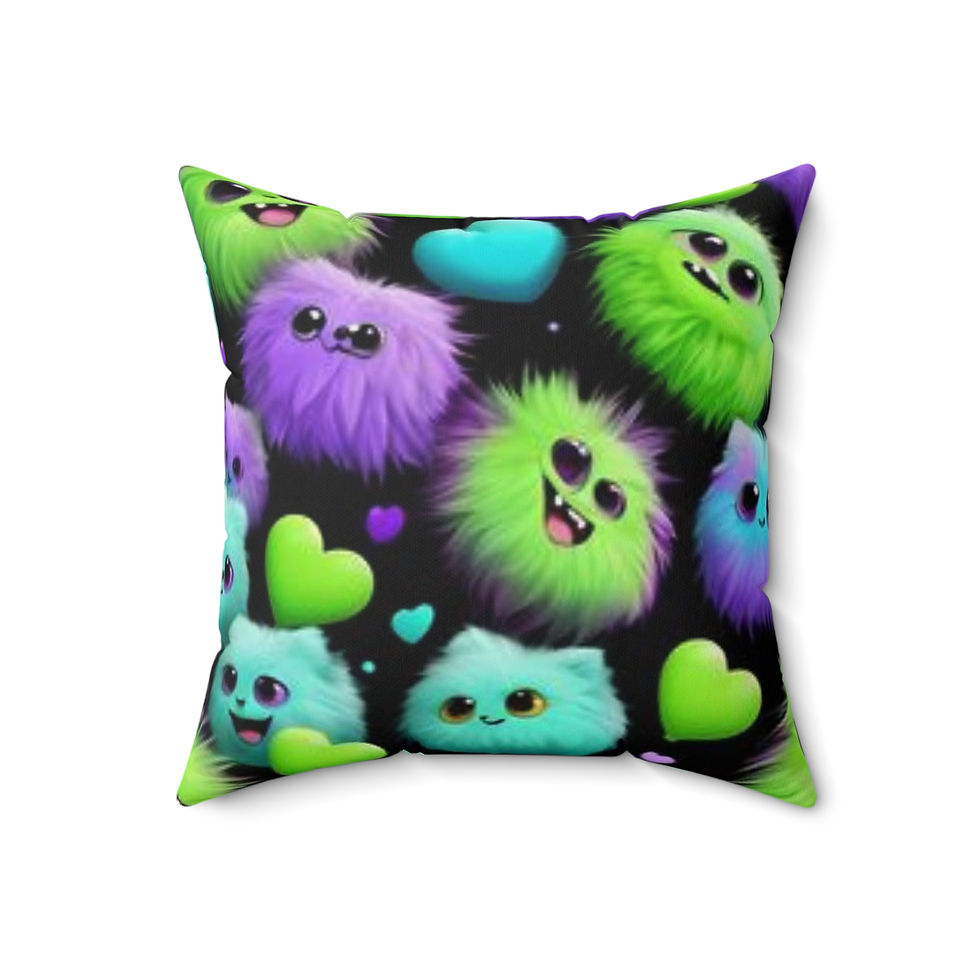 Thumbnail: Fuzzy Friends  Pillow