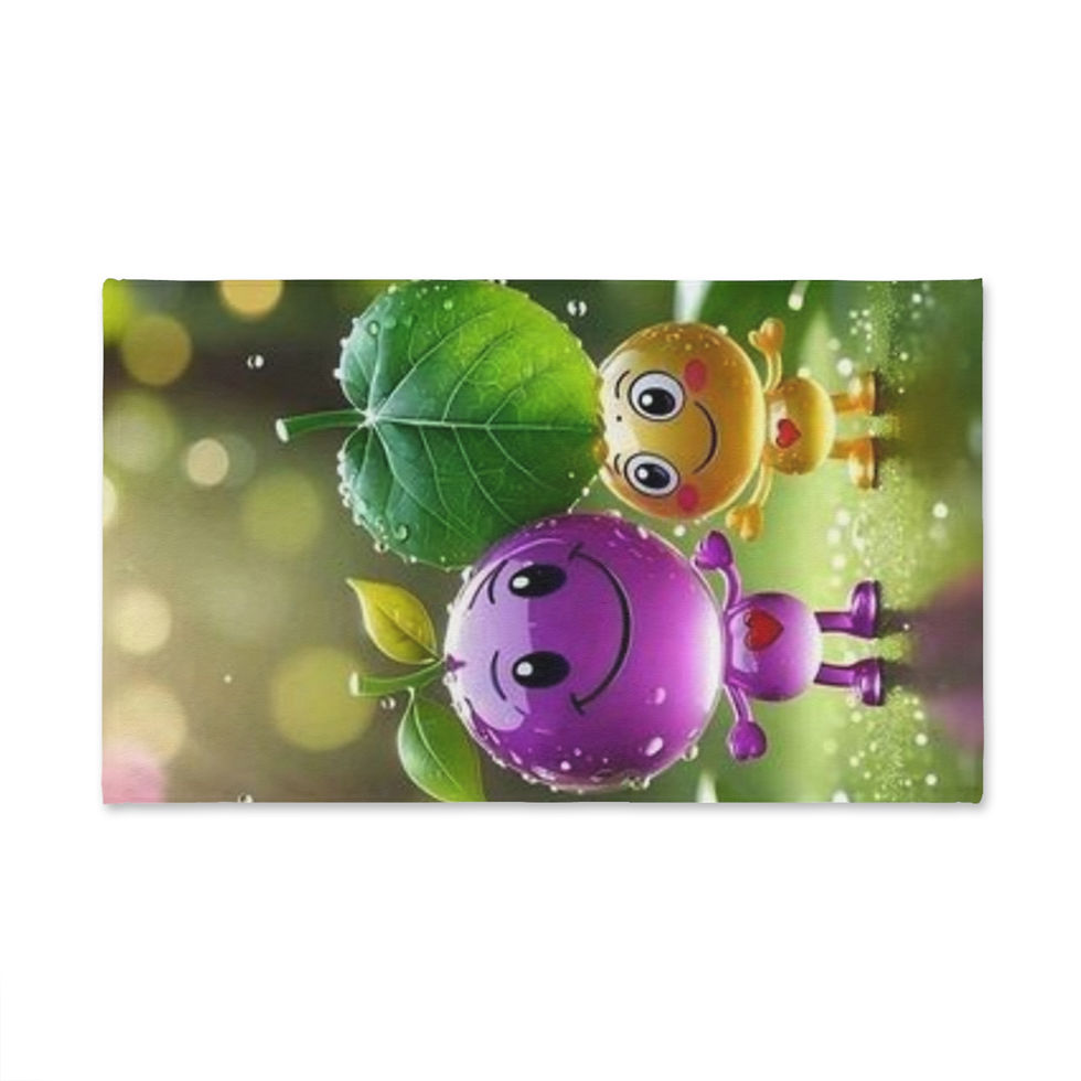 Thumbnail: Cute Fruit Friends Hand Towel