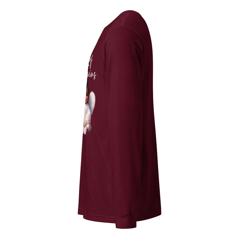 Thumbnail: Mother Of Angel Twins Long Sleeve Tee
