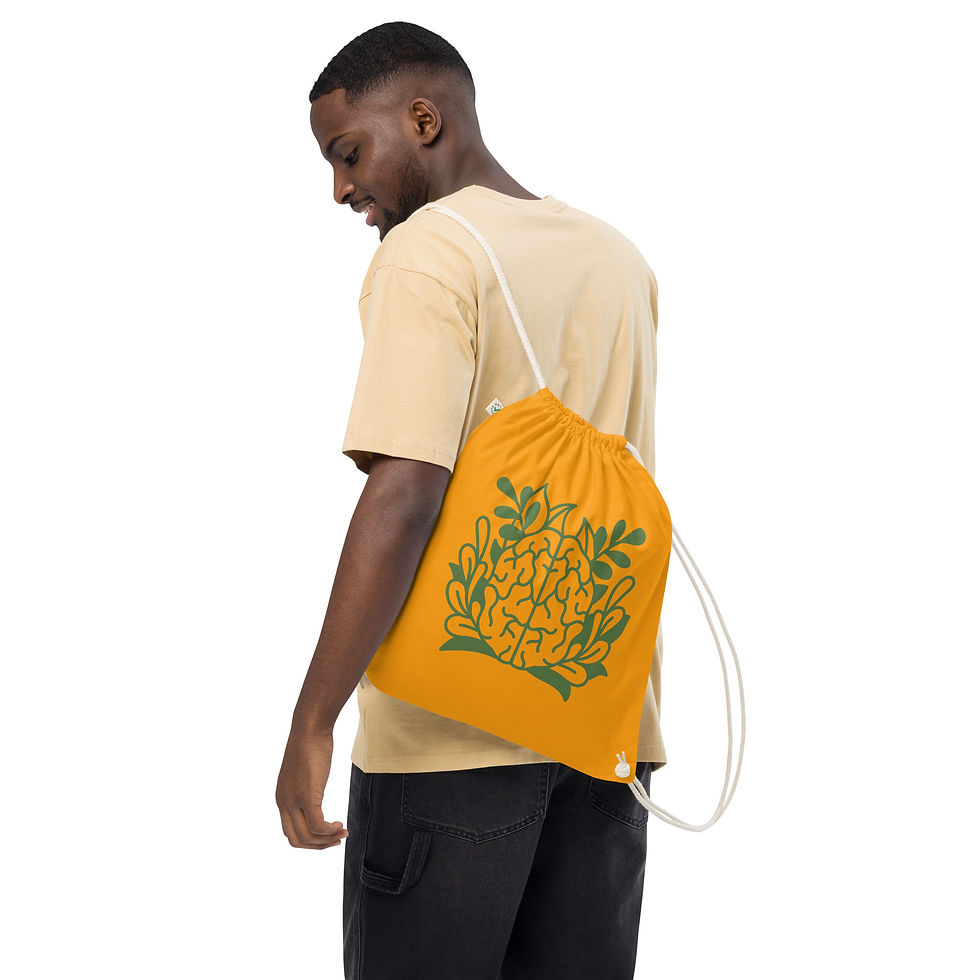 Thumbnail: Mental Growth Drawstring Backpack
