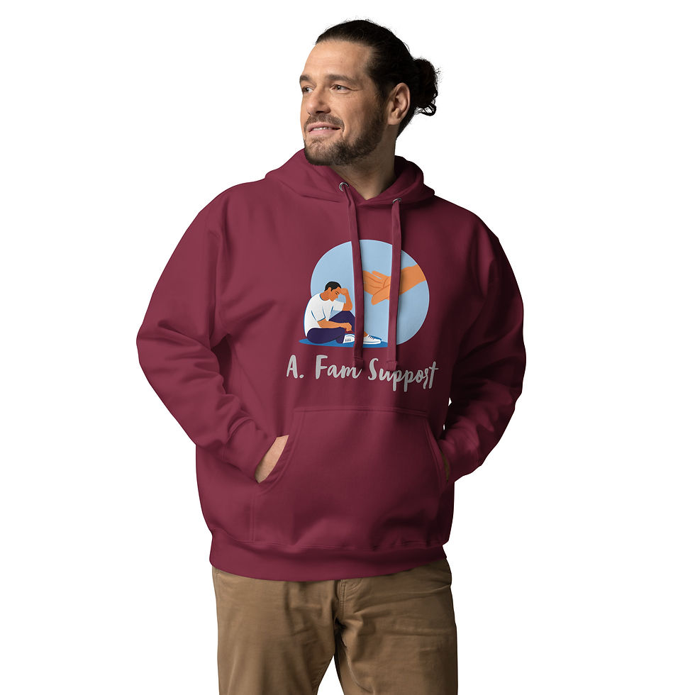 Thumbnail: His A. Fam Support Hoodie