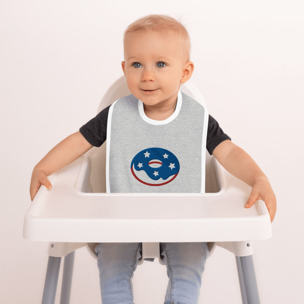 Embroidered Baby Bib