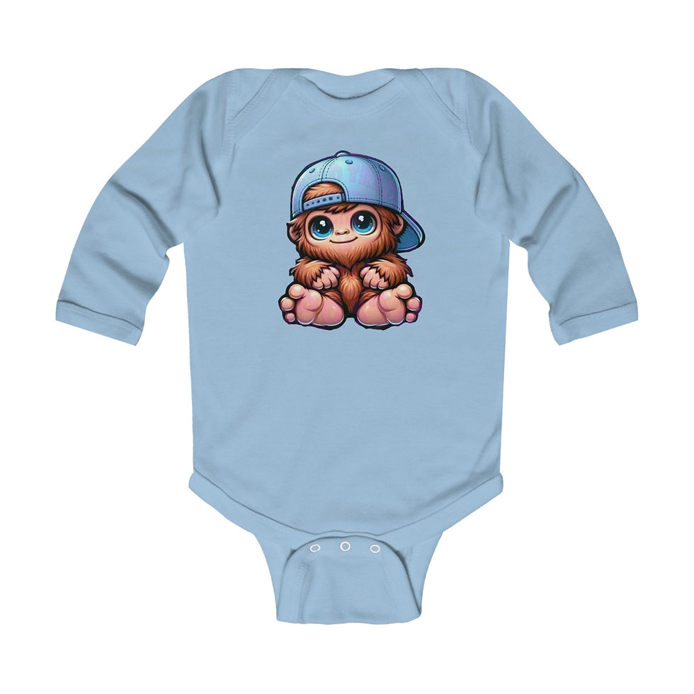 Thumbnail: Baby Boy Sloth Long Sleeve Onesie