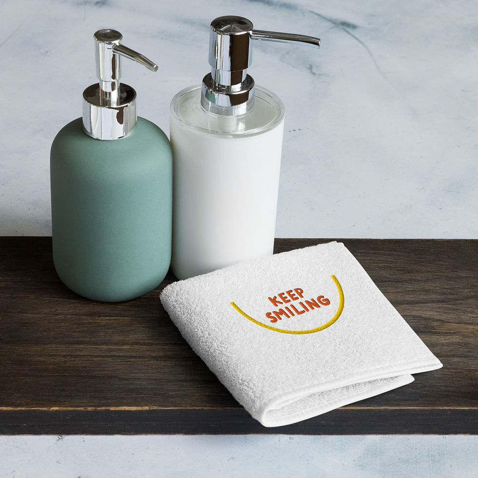 Thumbnail: Keep Smiling Hand Towel