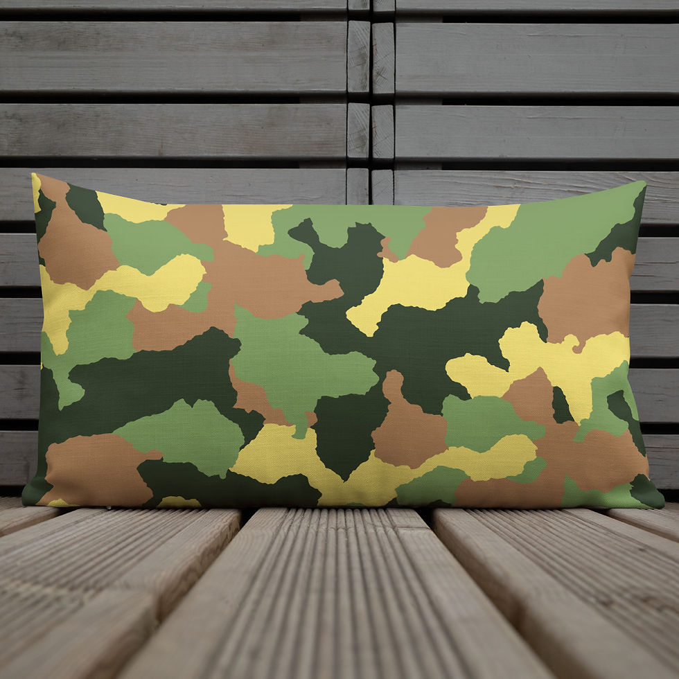 Thumbnail: Camouflage Premium Pillow