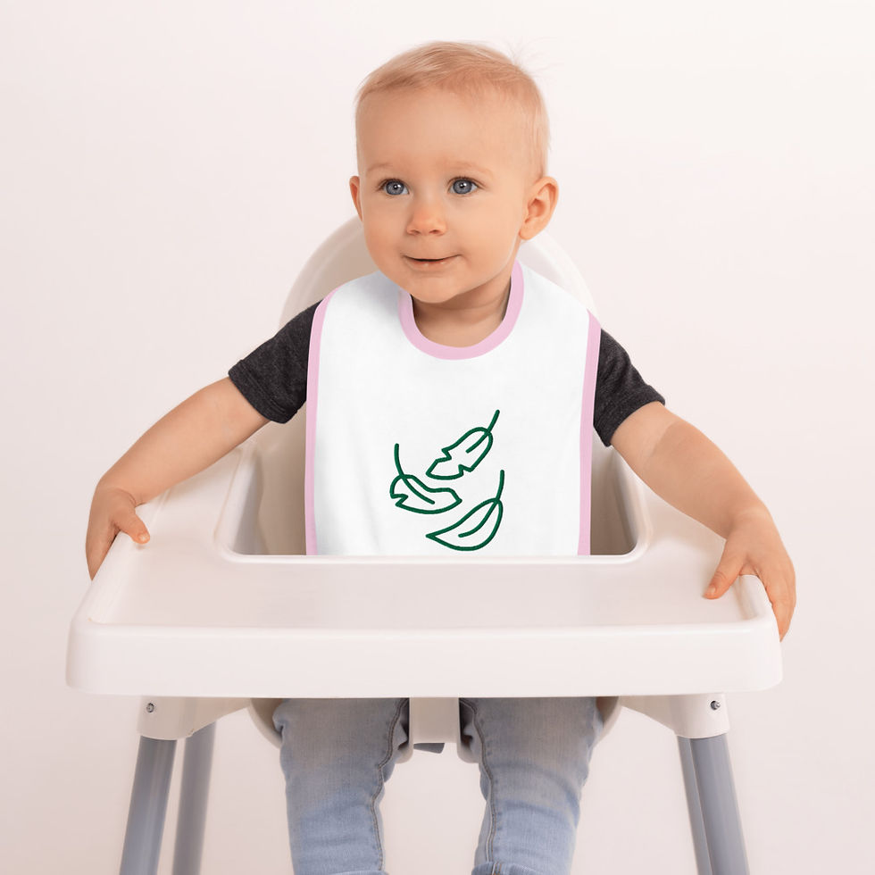 Thumbnail: Embroidered Baby Bib