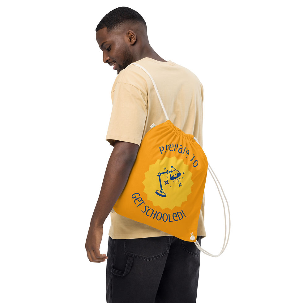 Thumbnail: Get Schooled Drawstring Bag