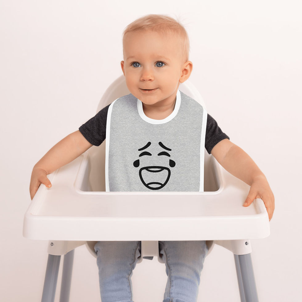 Thumbnail: Embroidered Baby Bib