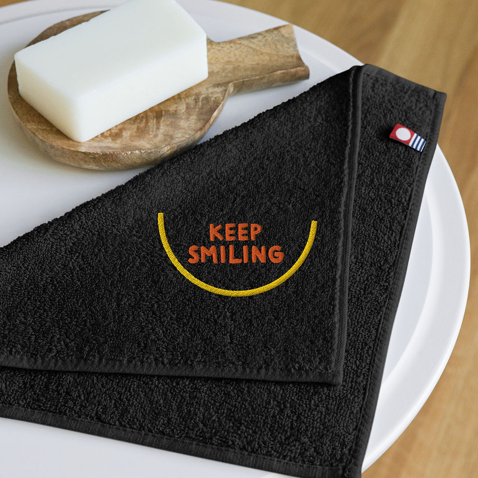 Thumbnail: Keep Smiling Hand Towel