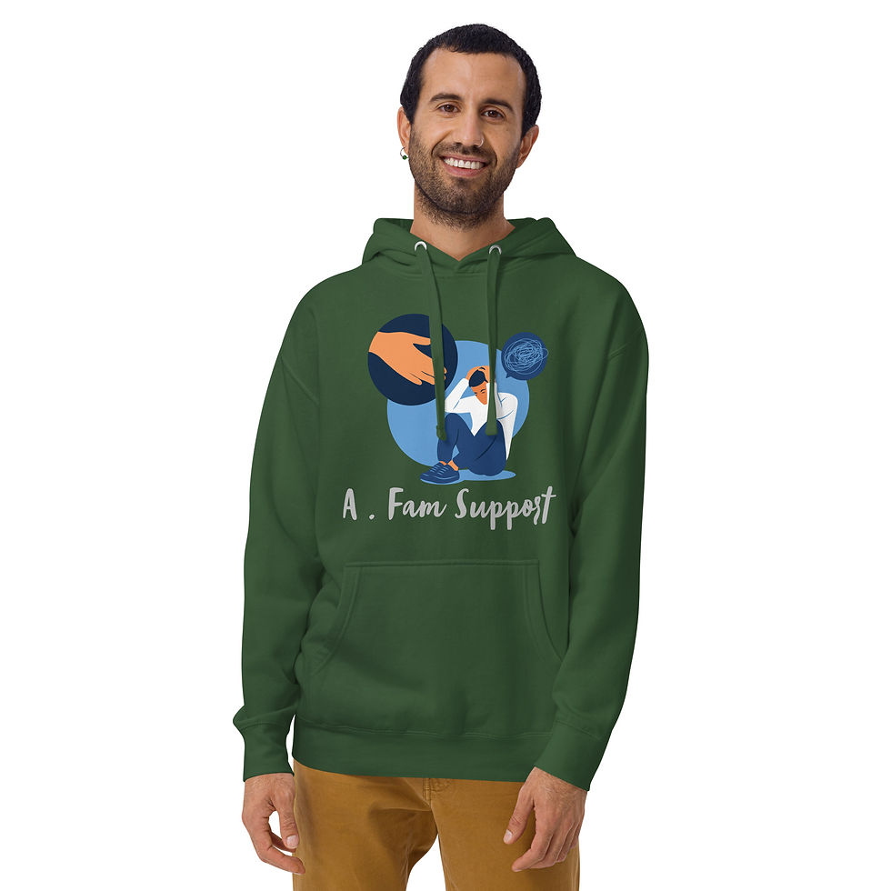 Thumbnail: His A. Fam Support Hoodie