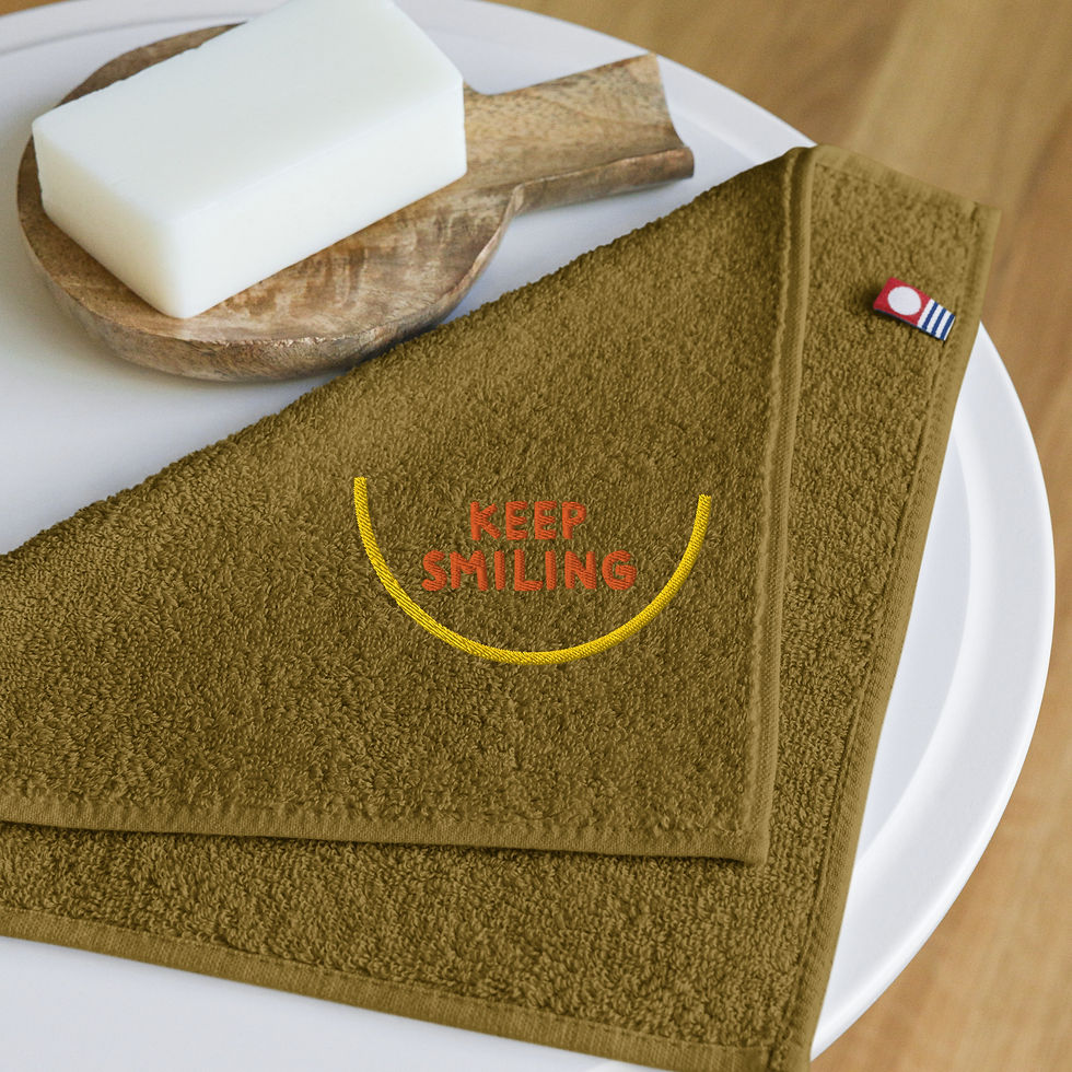 Thumbnail: Keep Smiling Hand Towel