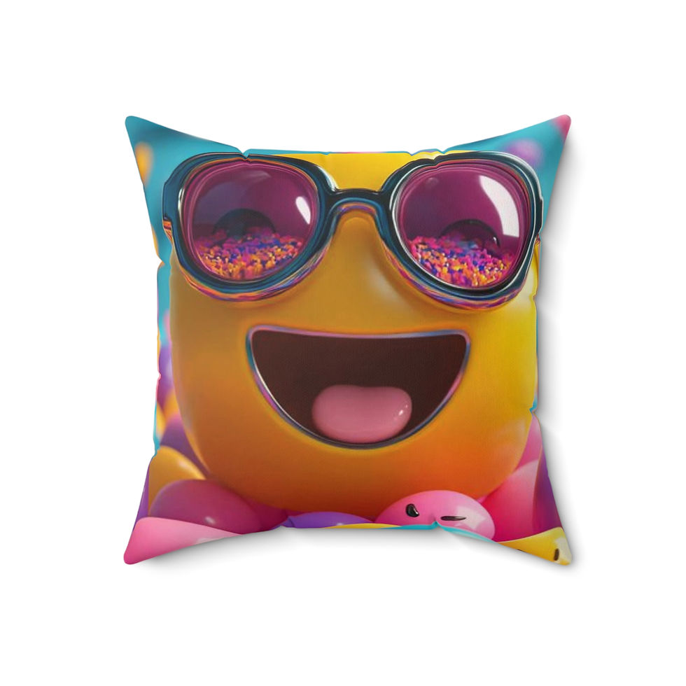 Thumbnail: Happy Vibes Pillow