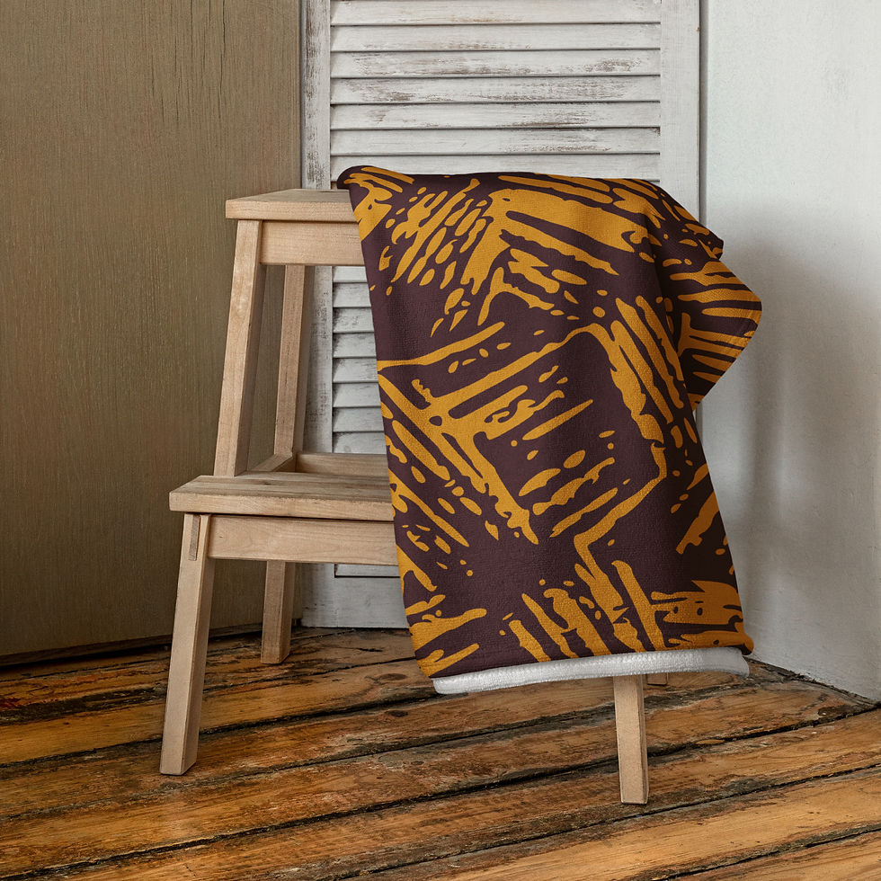 Thumbnail: Paint Strokes Towel