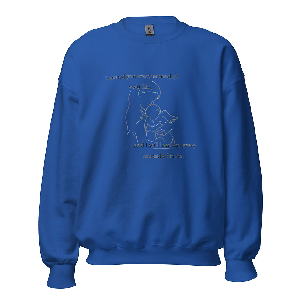 Thumbnail: I carried you every second Sweatshirt