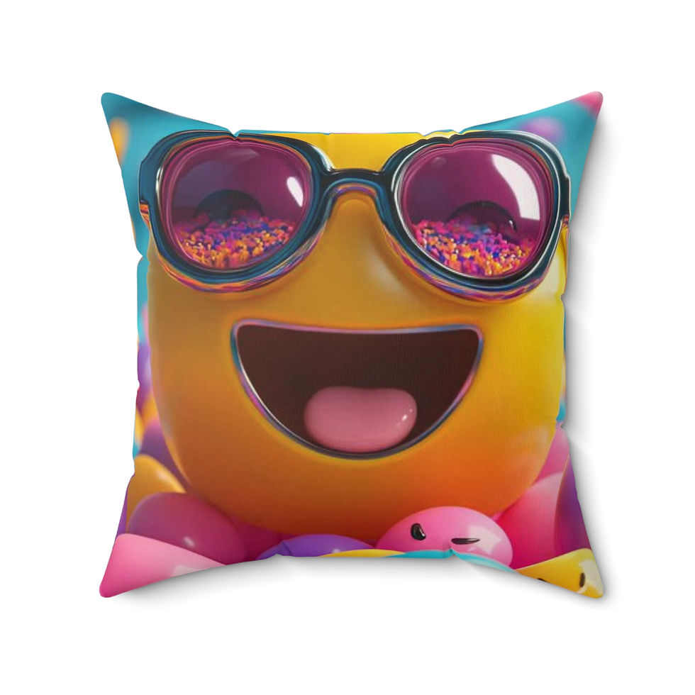 Thumbnail: Happy Vibes Pillow
