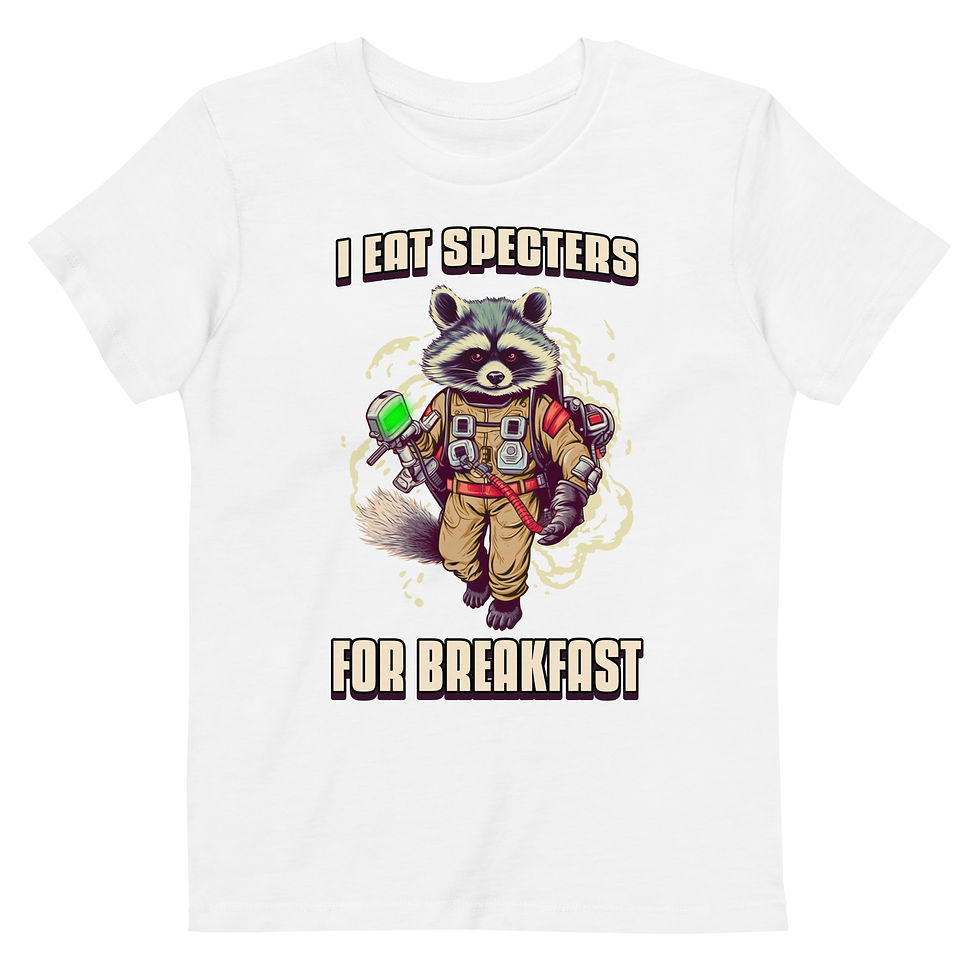 Thumbnail: I Eat Specters For Breakfast Organic Kids t-shirt